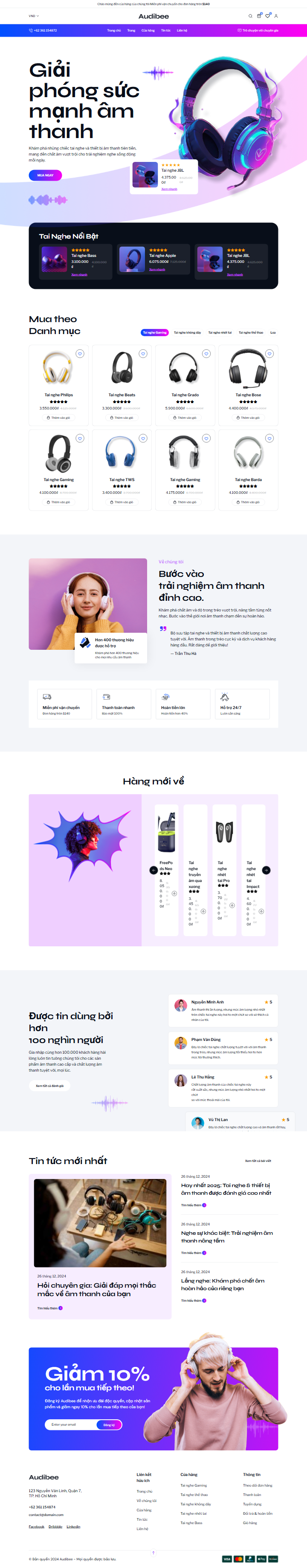 Mau website Audibee