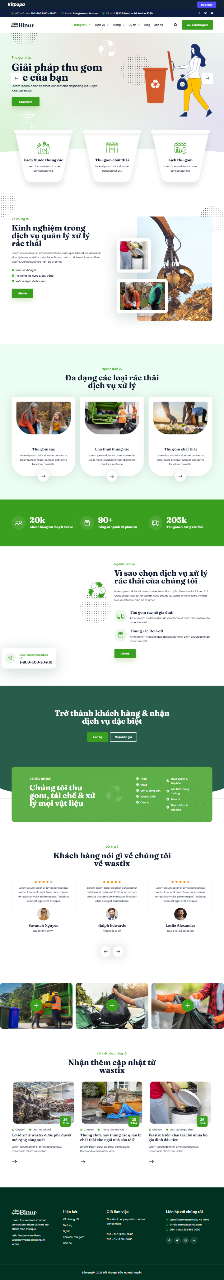 Mau website Binup