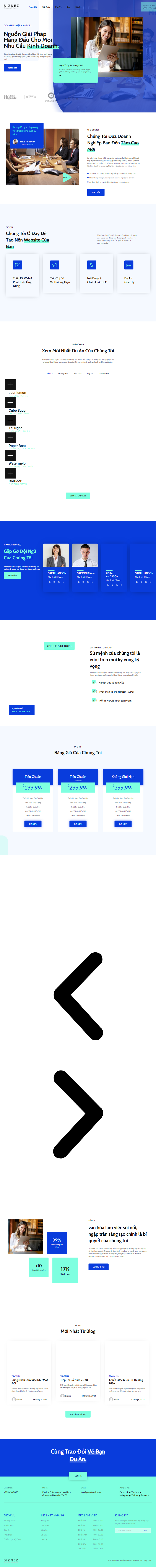 Mau website Biznez