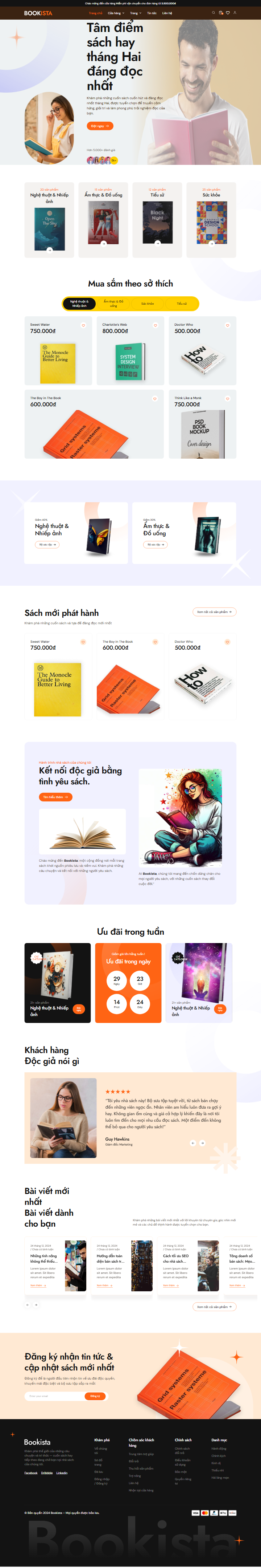 Mau website Bookista