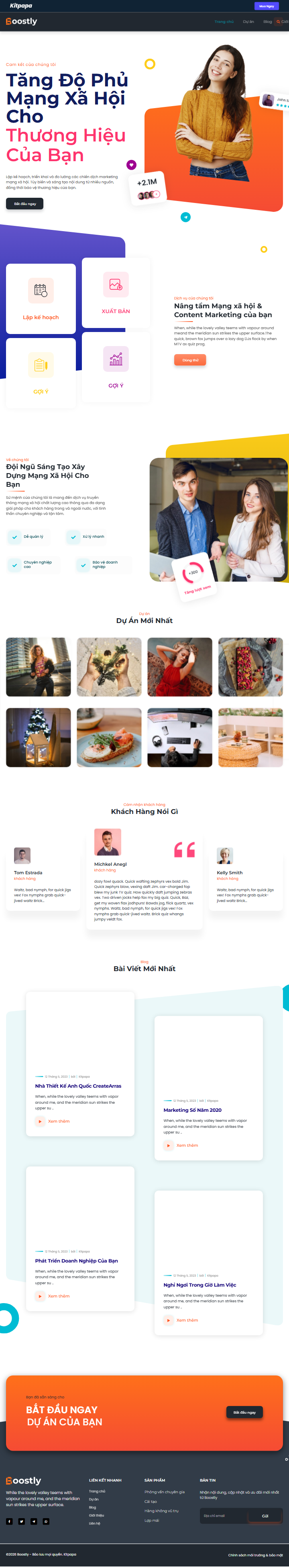 Mau website Boostly