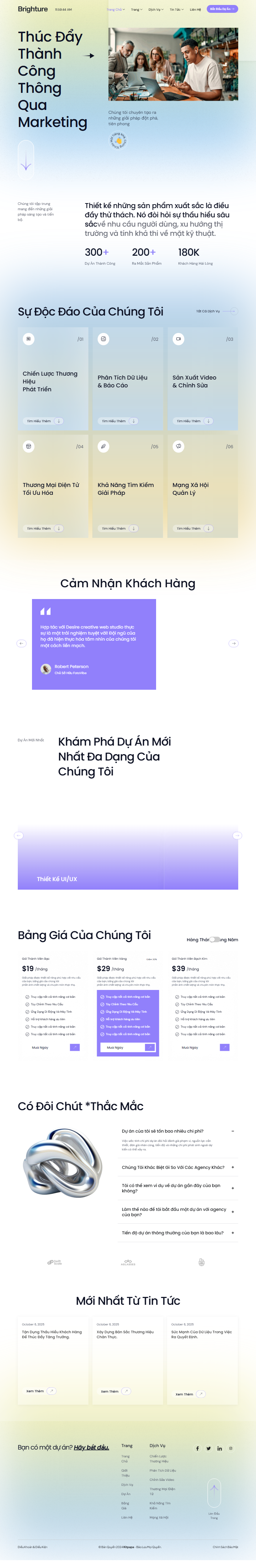 Mau website Brighture