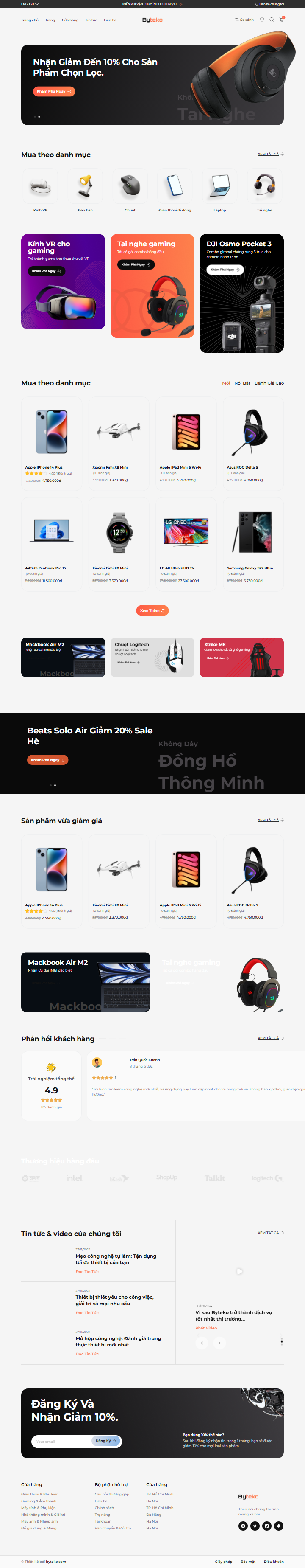 Mau website Byteko