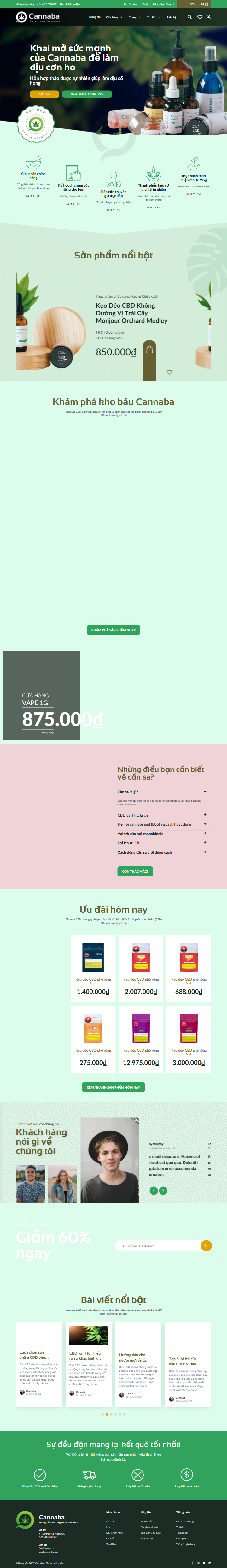 Mau website Cannaba