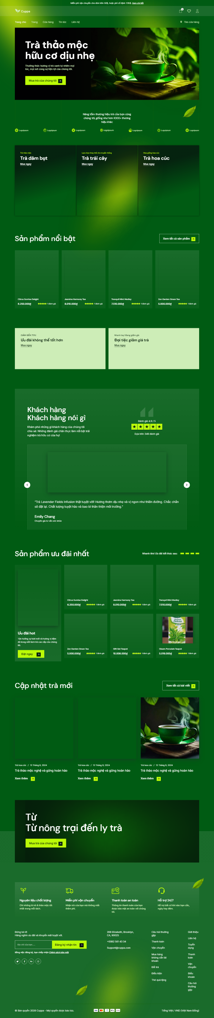 Mau website Cuppa