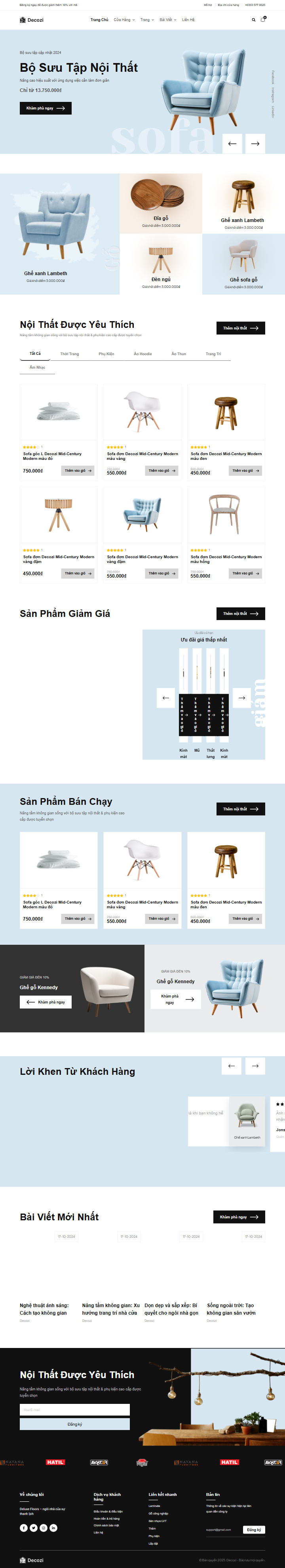 Mau website Decozi