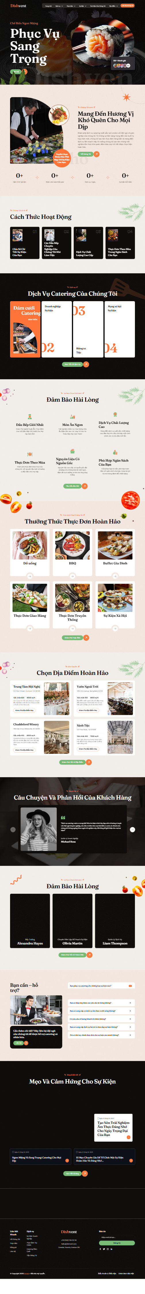 Mau website Dishvent