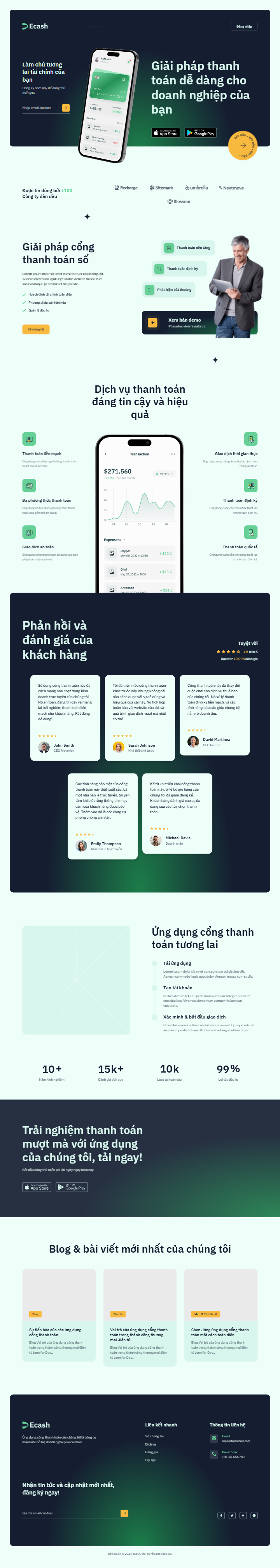 Mau website Ecash