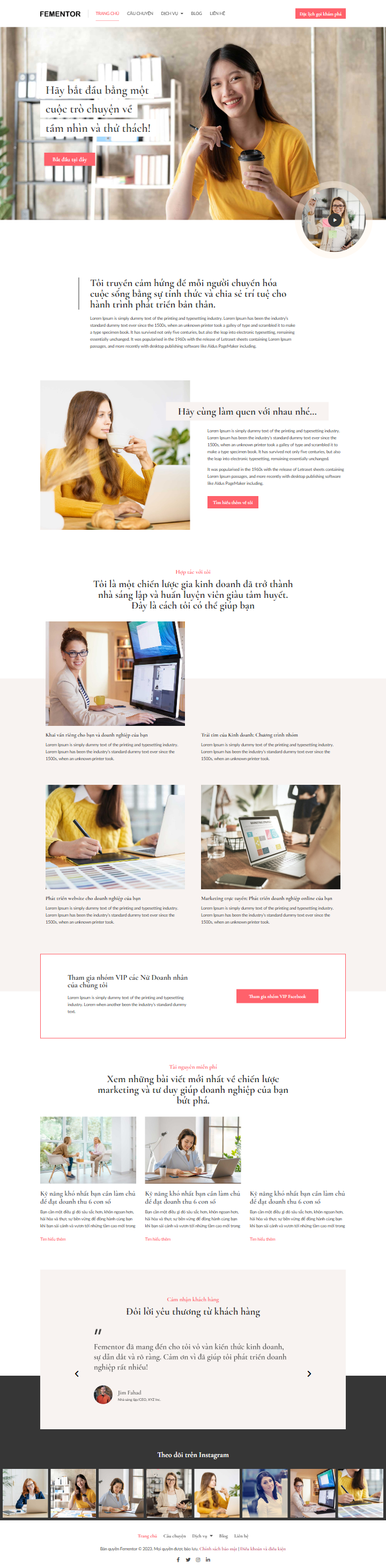 Mau website Fementor