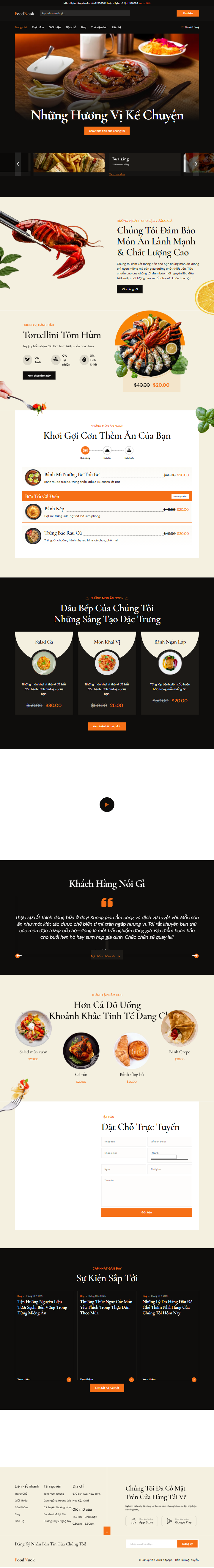 Mau website FoodNook