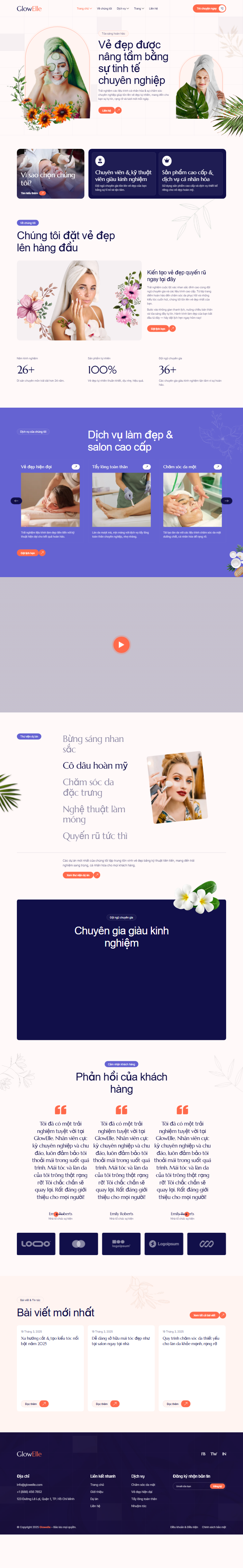 Mau website Glowelle