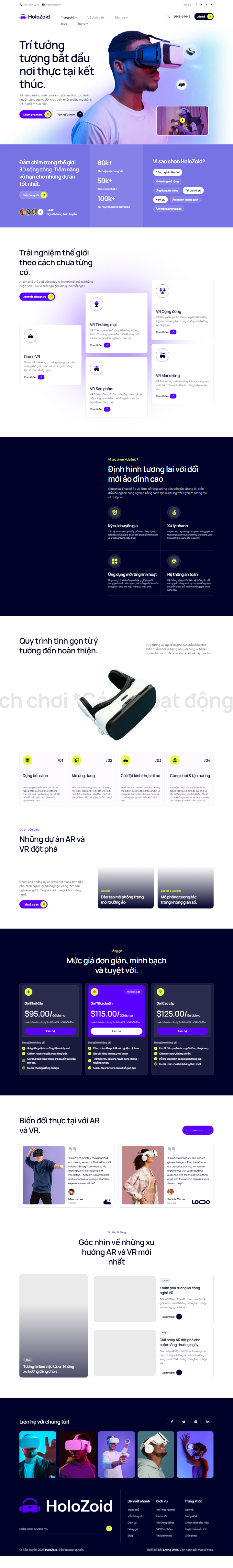Mau website Holozoid
