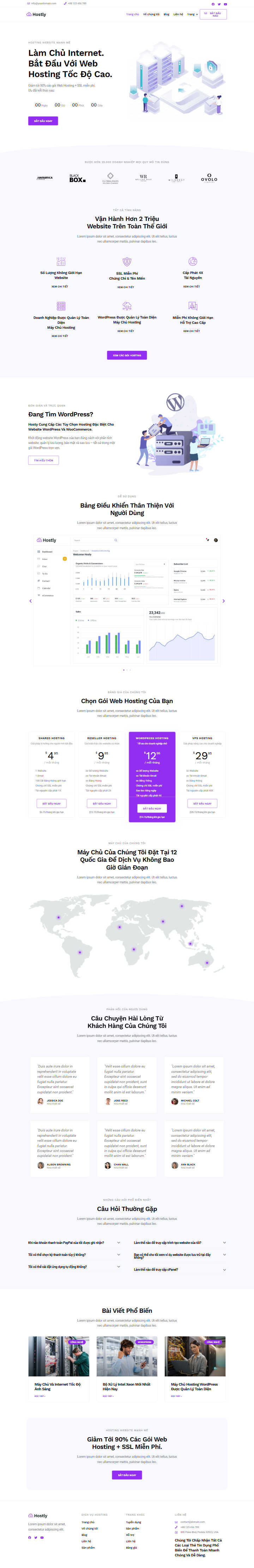 Mau website Hostly
