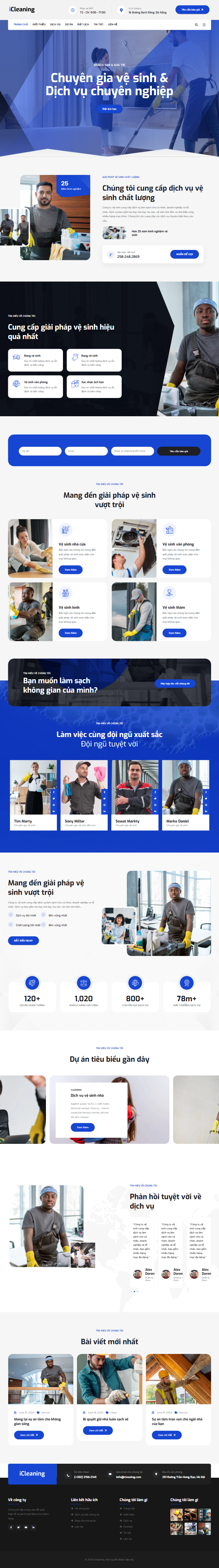 Mau website iCleaning