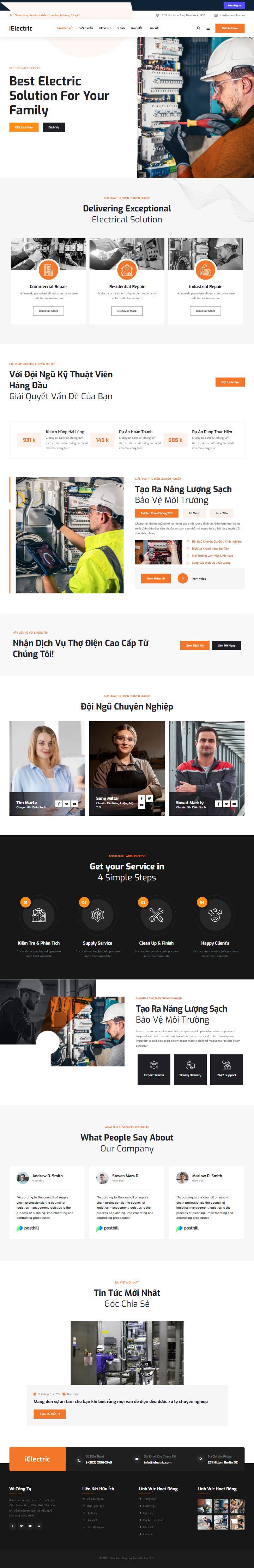 Mau website iElectric