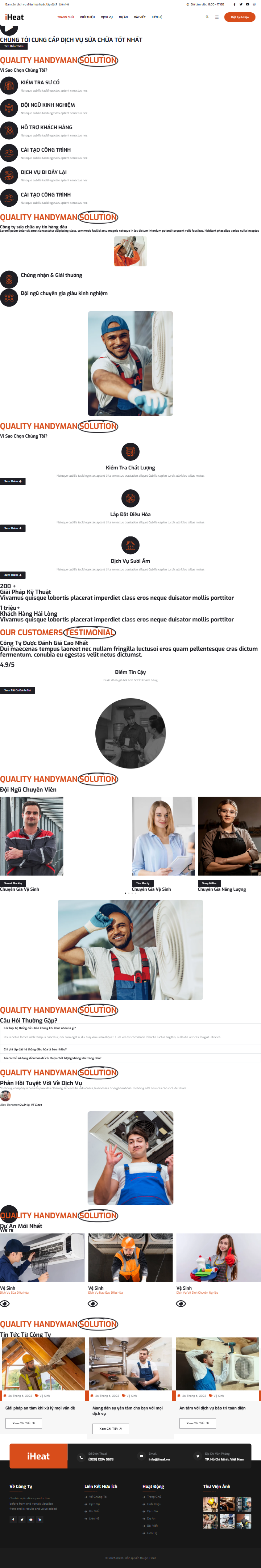 Mau website iHeat