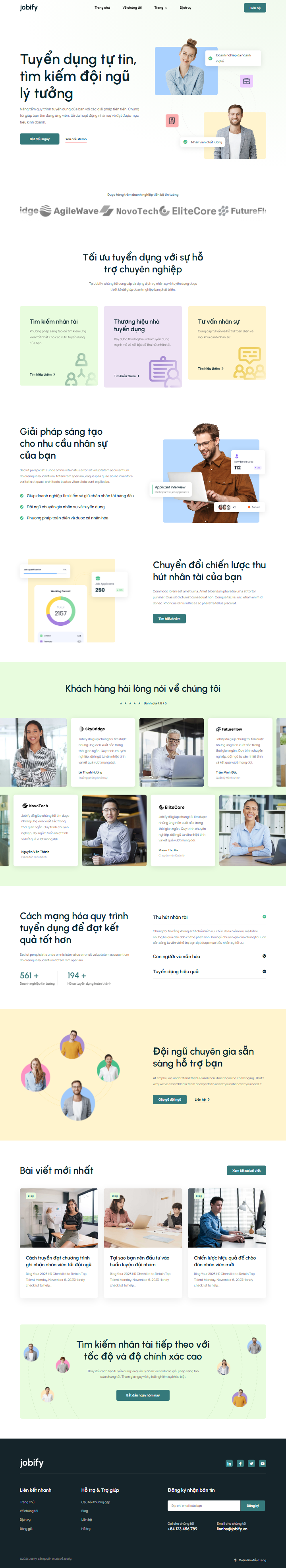 Mau website Jobify