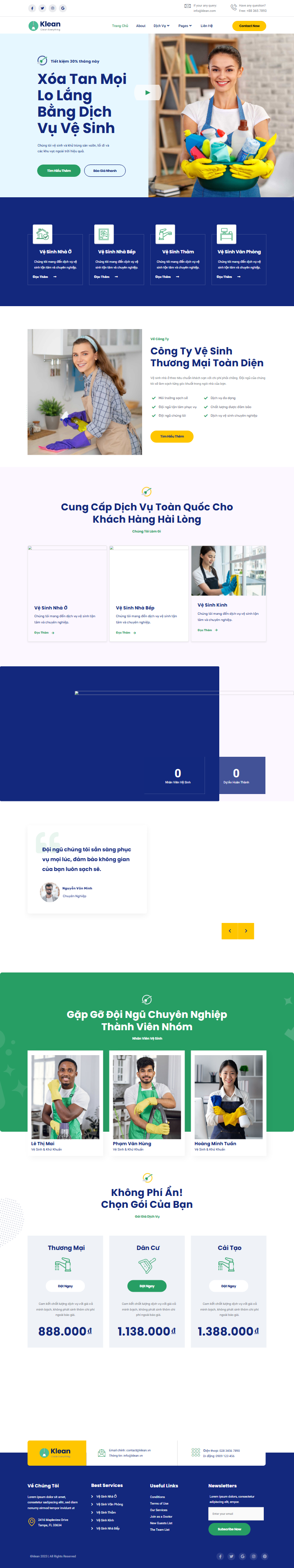Mau website Klean