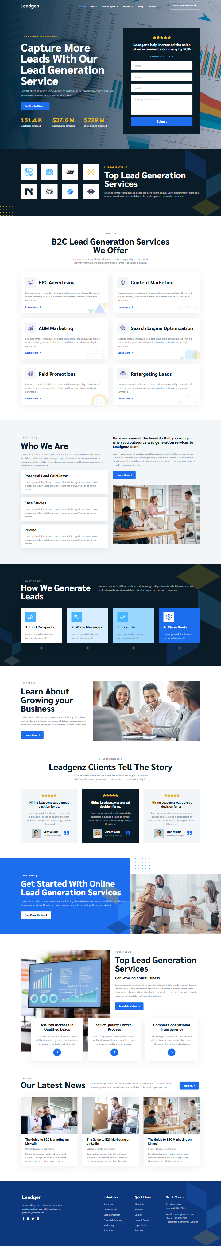 Mau website LeadGen