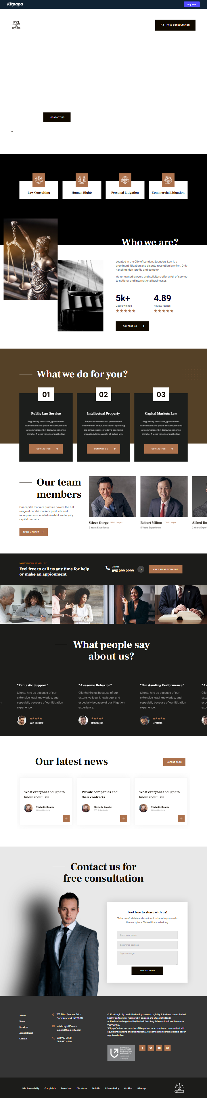Mau website Legistify