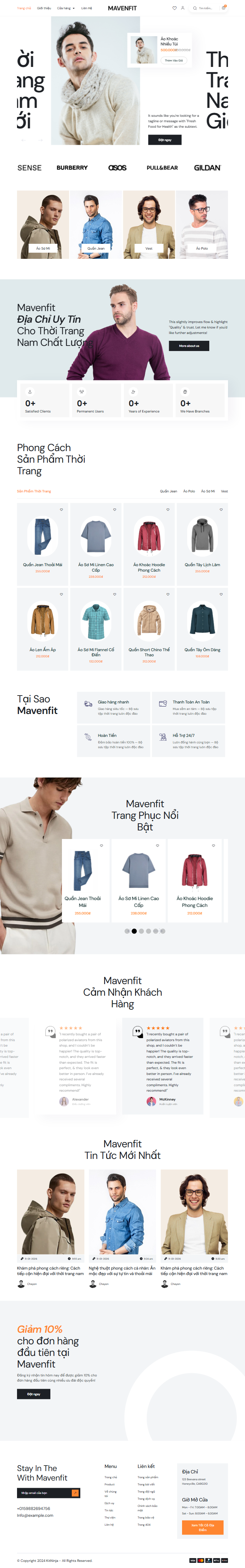 Mau website Mavenfit