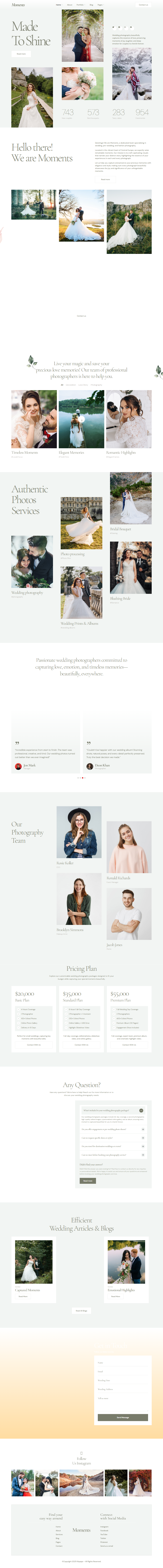 Mau website Moments
