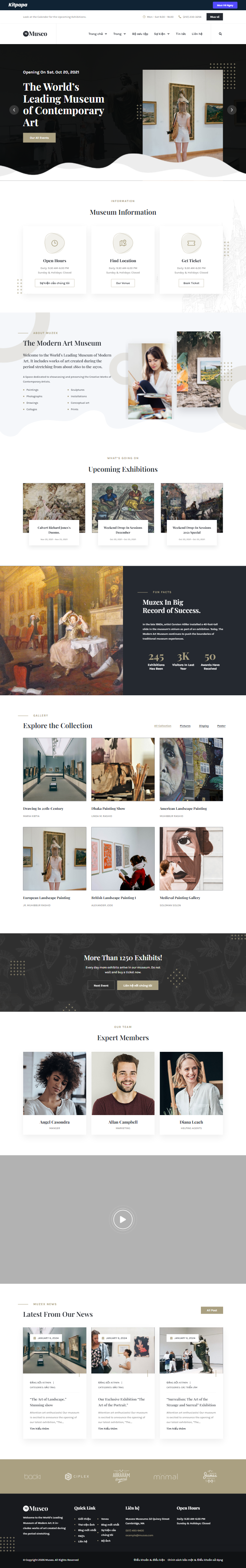 Mau website Museo