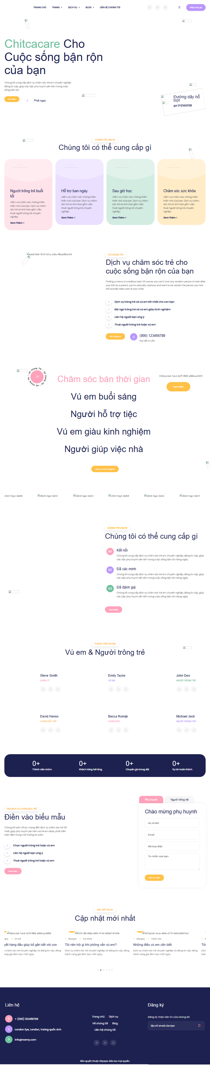 Mau website Nanny