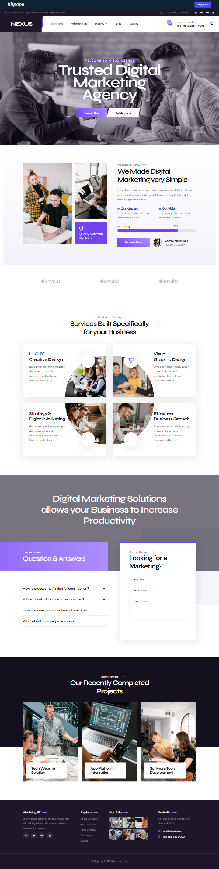 Mau website Nexus