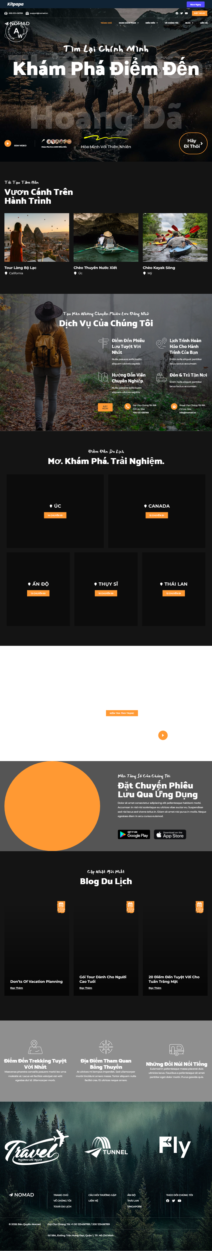 Mau website Nomad