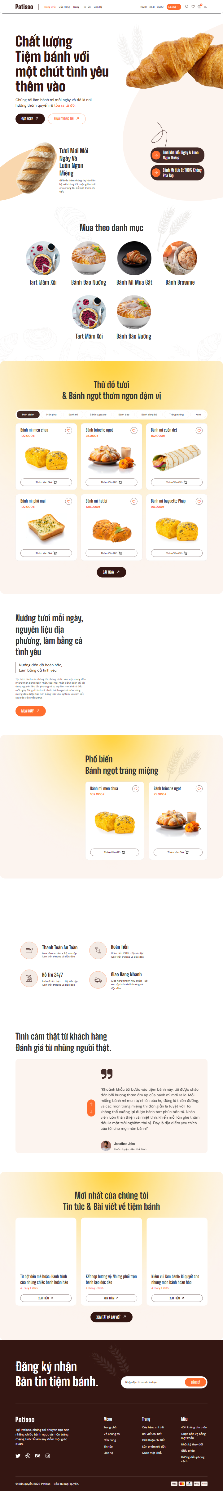 Mau website Patisso