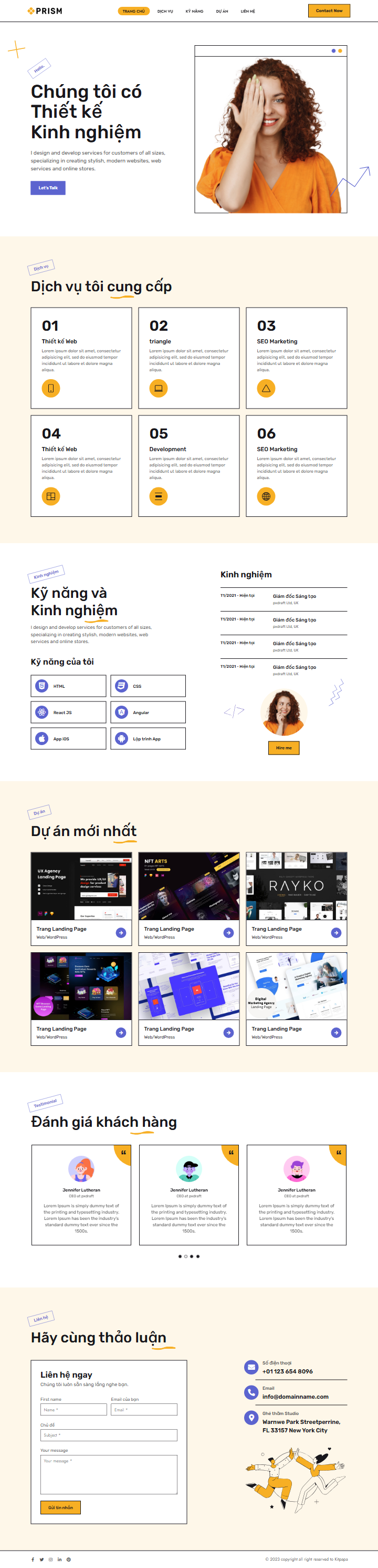 Mau website Prism