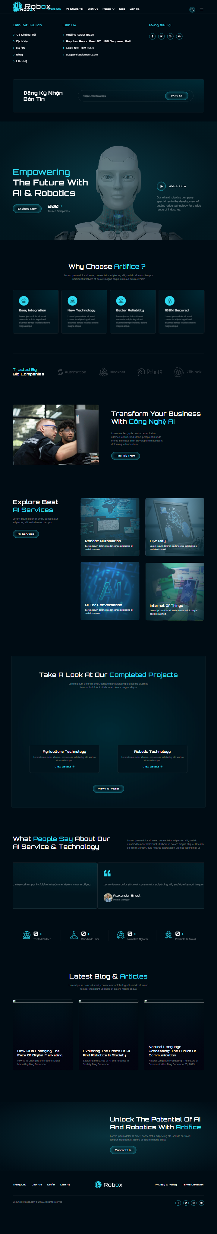 Mau website Robox