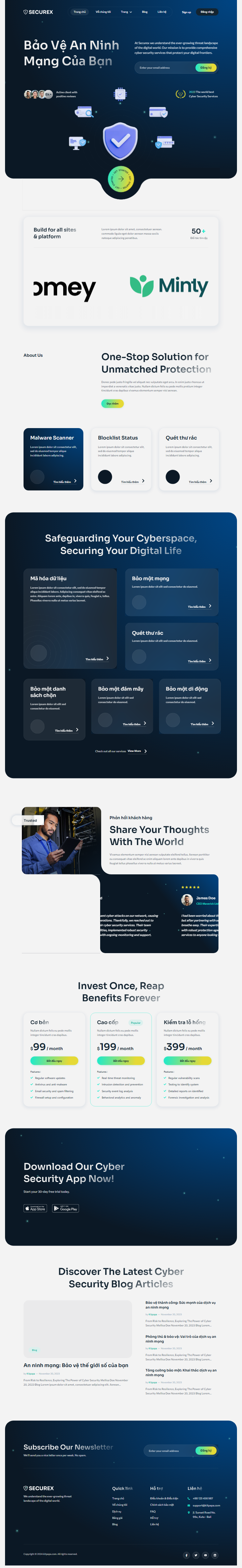 Mau website Securex