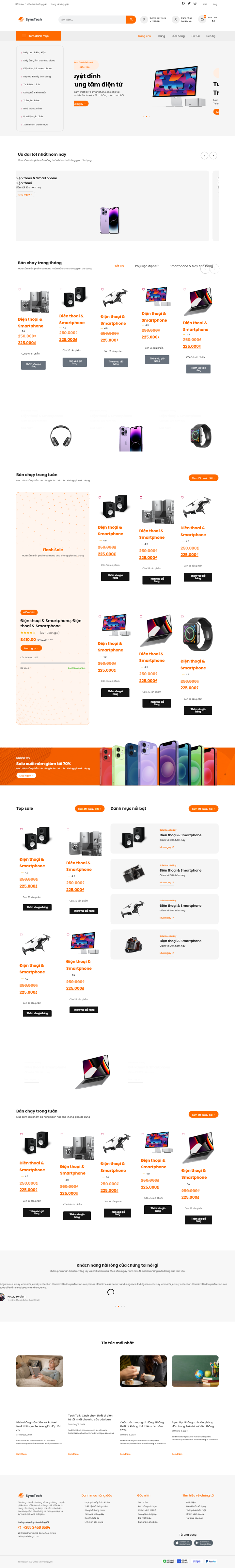 Mau website SyncTech